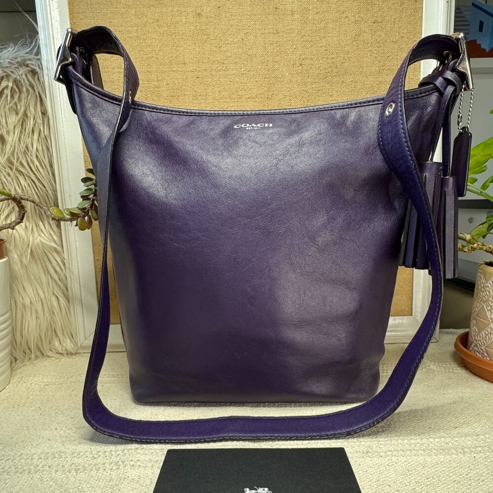 Coach Legacy Duffle in Marine (Purple) Limited Edition  **SOLD**